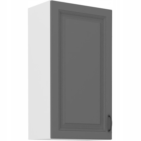 Szafka kuchenna górna STILO 50 G-90 1F DUSTGREY/BIAŁY MAT