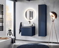 Meble łazienkowe SANTA FE DEEP BLUE 60, Umywalka, Lustro LED, INDIGO