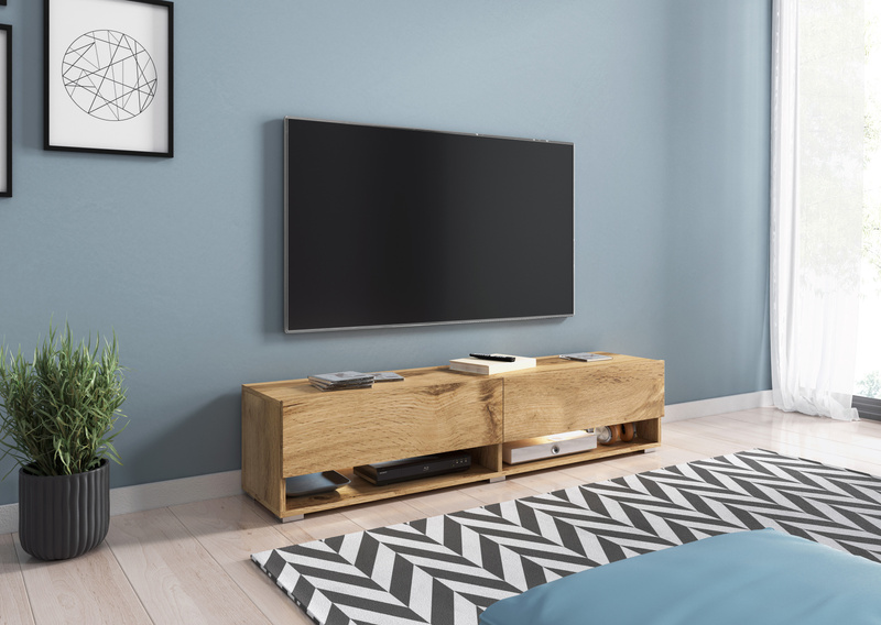 Szafka RTV Lowboard A 140cm Dąb Wotan