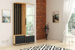 Garderoba LOFT panele 100cm lustro LEWA