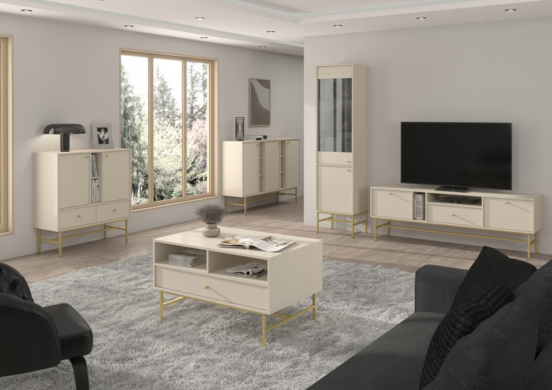 Stolik kawowy 201 TOKYO 3 Czarny Grafit