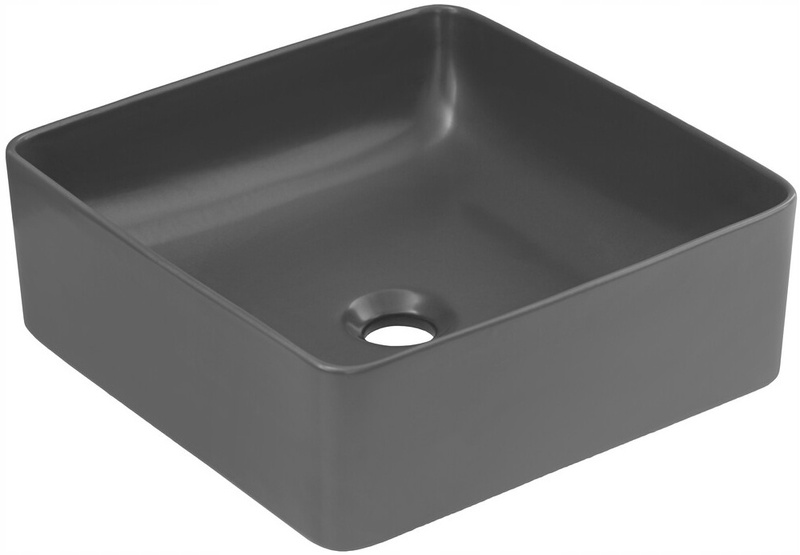 Umywalka nablatowa SLIM 60 Szary Mat