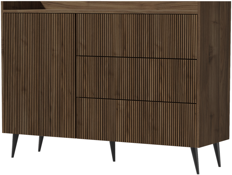 Komoda ADEMO 4 126cm, Meble pokojowe Kaszmir