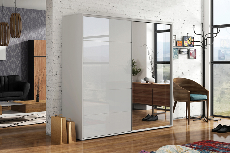 Szafa przesuwna A11 175 / 245 / 62 lustro, różne kolory i rozmiary