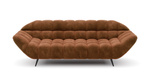 Nowoczesna Sofa GAPPA 3 222 cm, Wysokoelastyczna Pianka, Sprężyny