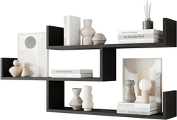 Półka wisząca TRIO 003 Czarny Grafit