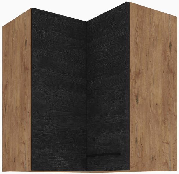 Szafka kuchenna górna VIGO 60x60 GN-72 (90°) 2F DARK WOOD / DĄB LANCELOT