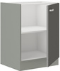 Meble kuchenne GREY SZARY POŁYSK / SZARY PLATYNOWY zestaw kuchnia 240cm