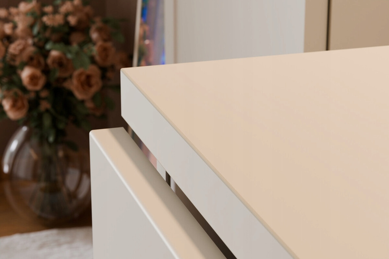 Blat łazienkowy 120cm, Meble łazienkowe Beż Piaskowy