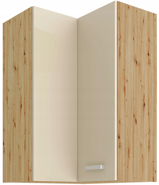 Szafka kuchenna górna ARTISAN 60x60 GN-90 2F (90°) KREM POŁYSK/DĄB ARTISAN