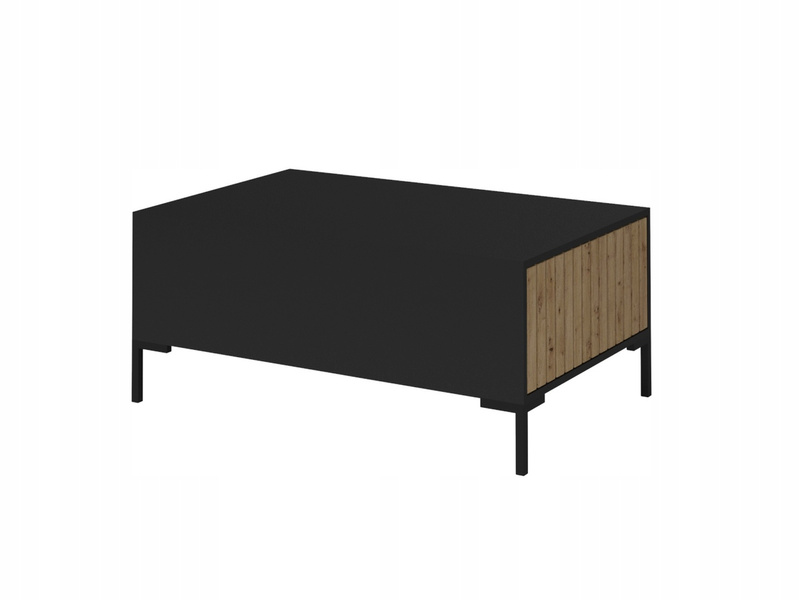 Stolik kawowy LANDO 5, Ława 105cm, Meble do Salonu LANDO, Czarny