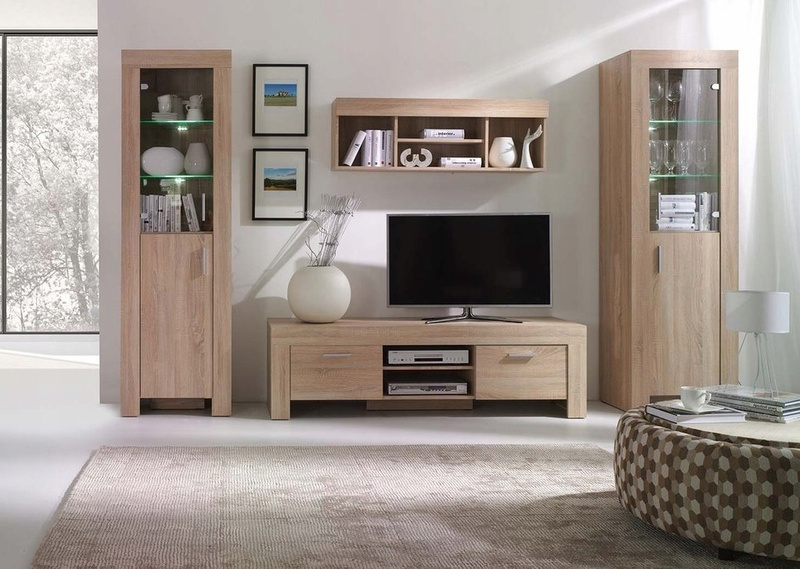 Zestaw mebli CEZAR 4, Meble do sypialni, Dąb Sonoma