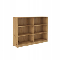 Regał biurowy dolny półki MALTA 840 Dąb Artisan