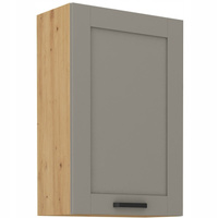 Szafka kuchenna górna LUNA 60 G-90 1F CLAY GREY / DĄB ARTISAN